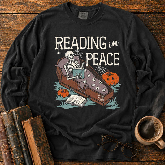 Reading In Peace LS T-Shirt