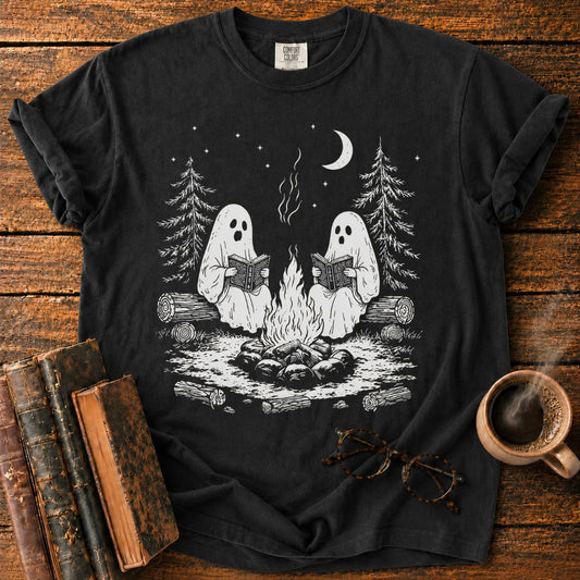 Ghostly Campfire Book Club T-Shirt