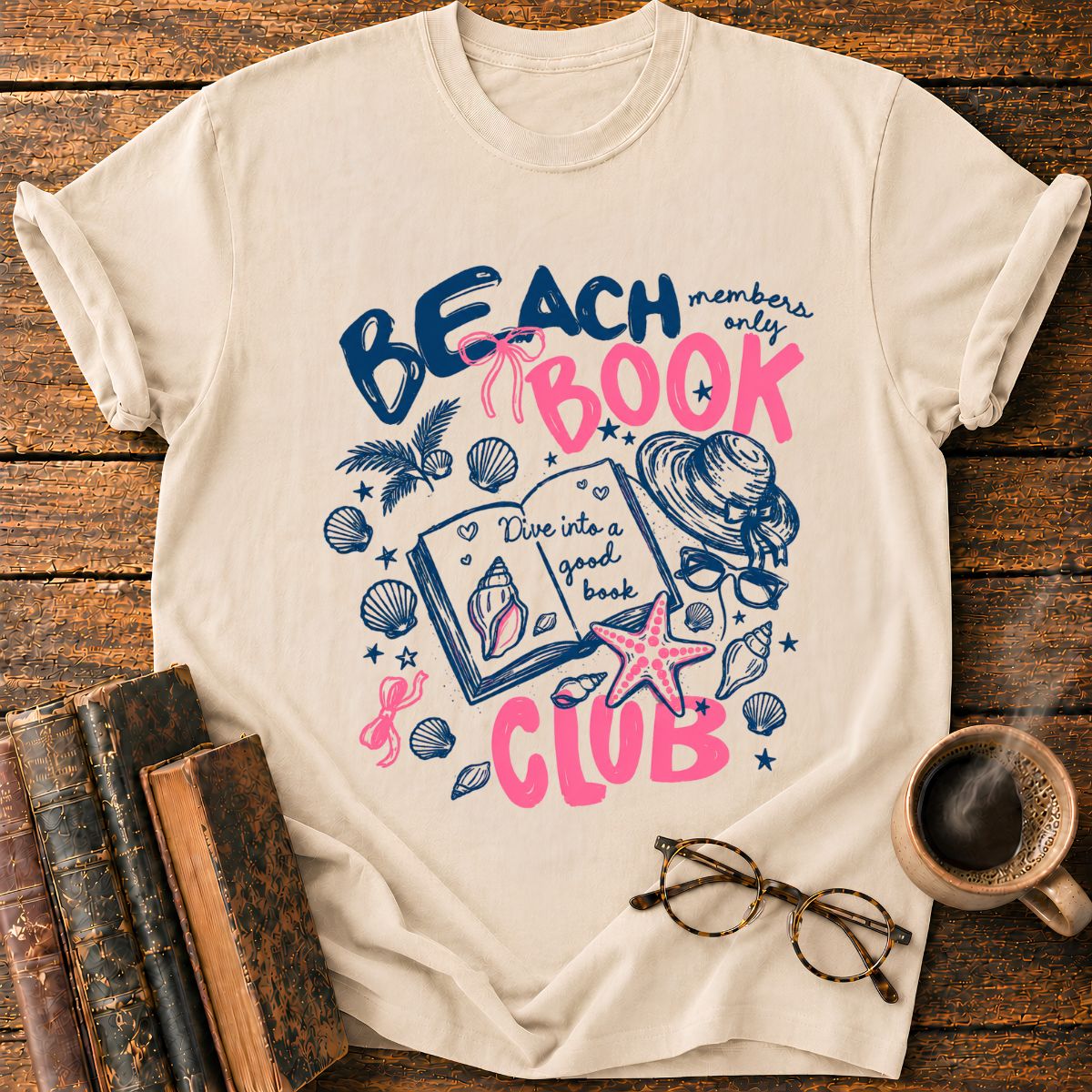 Beach & Book Club T-Shirt