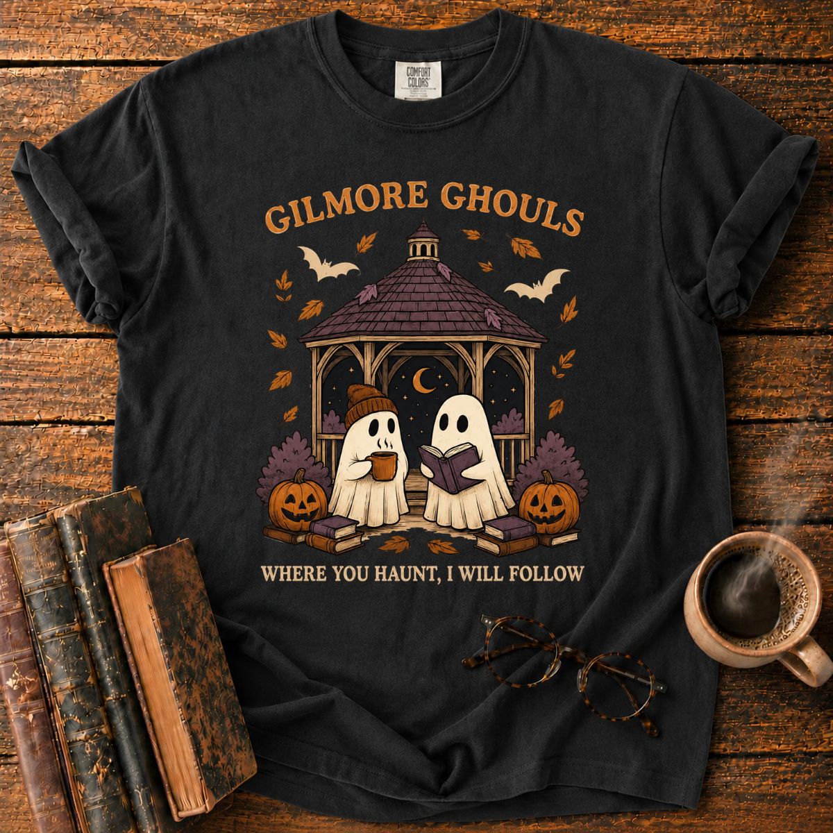 Gilmore Ghouls Gazebo Night T-Shirt