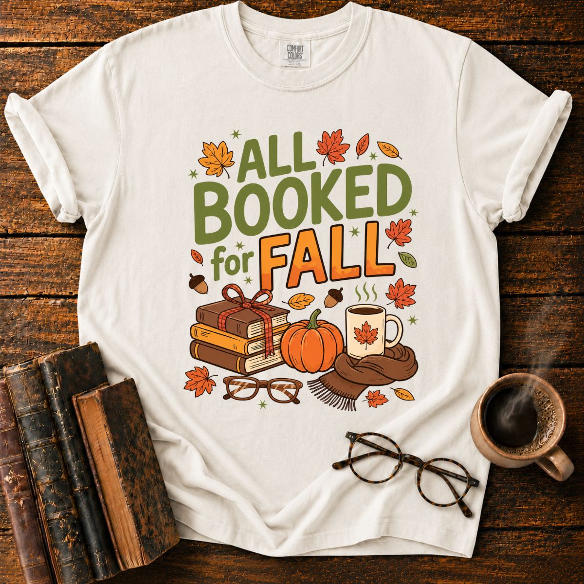 All Booked For Fall T-Shirt