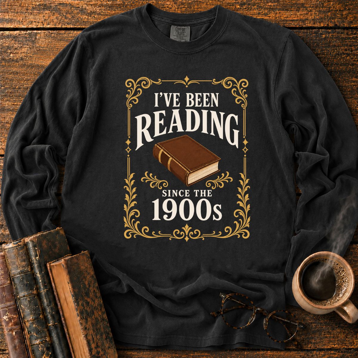 Vintage Reading Since The 1900s LS T-Shirt