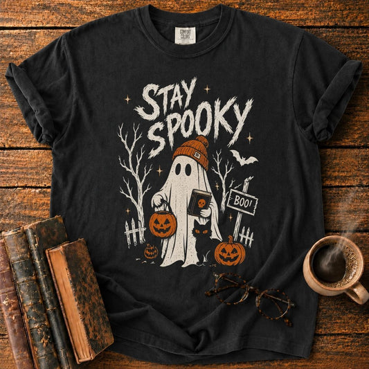 Stay Spooky Ghost Halloween T-Shirt