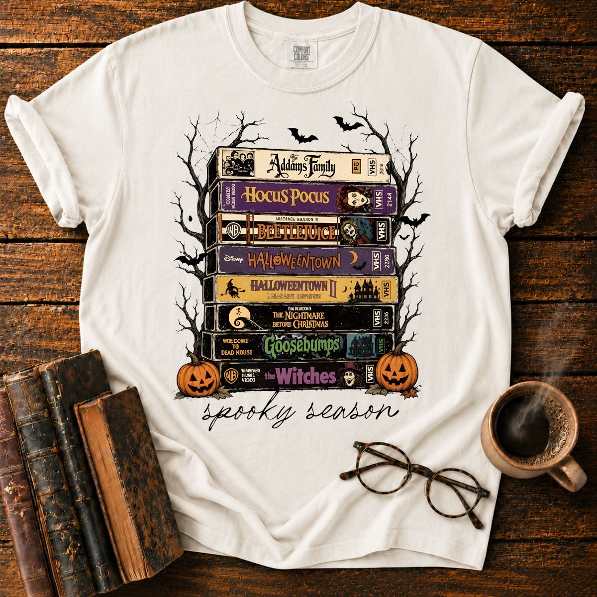 Halloween Books T-Shirt