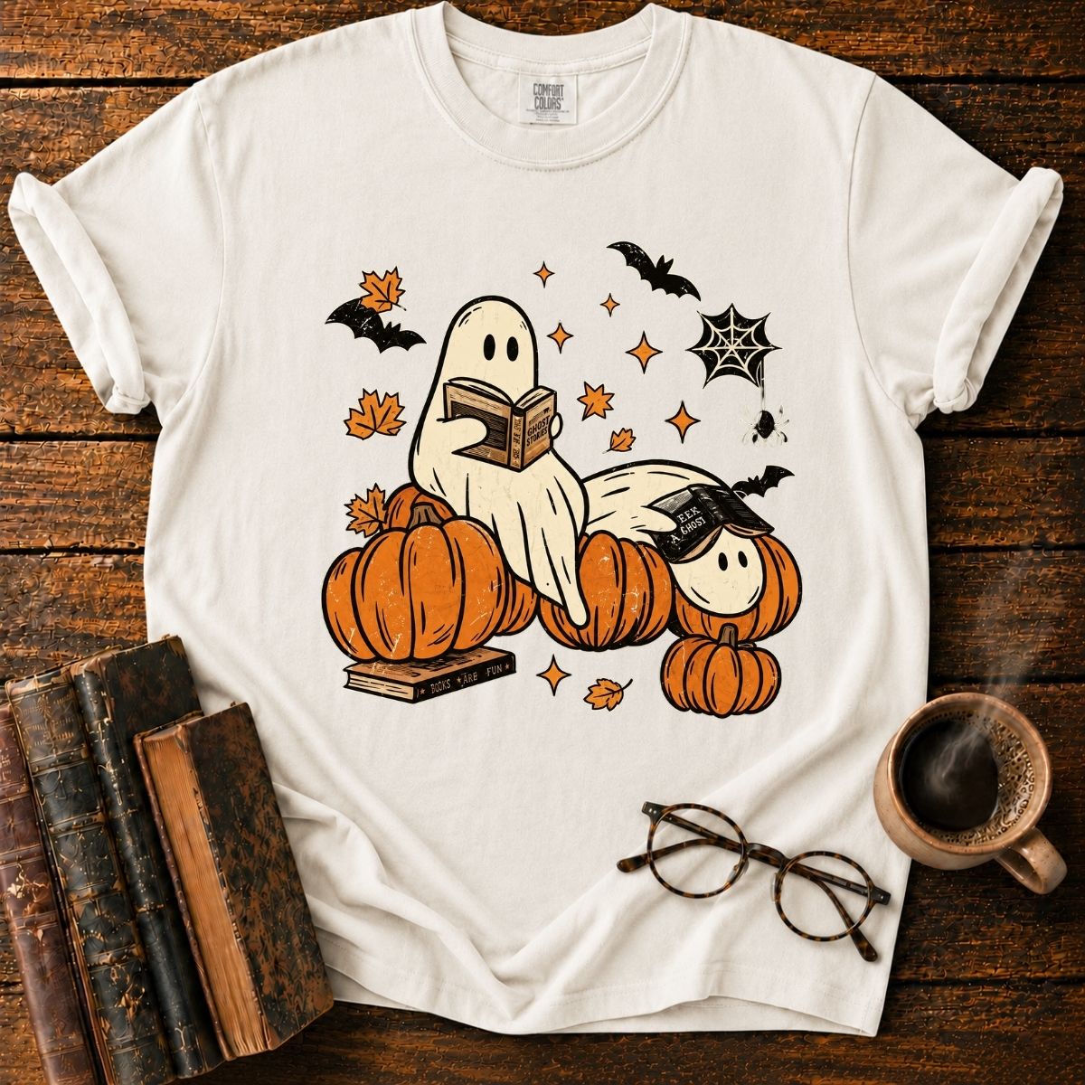 Ghosts, Pumpkins, and Spooky Stories T-Shirt