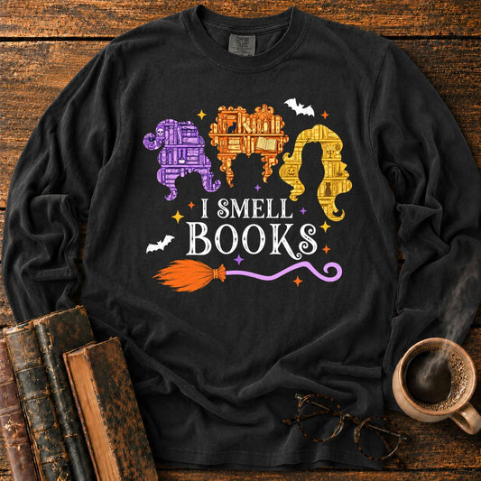 I Smell Books Halloween LS T-Shirt