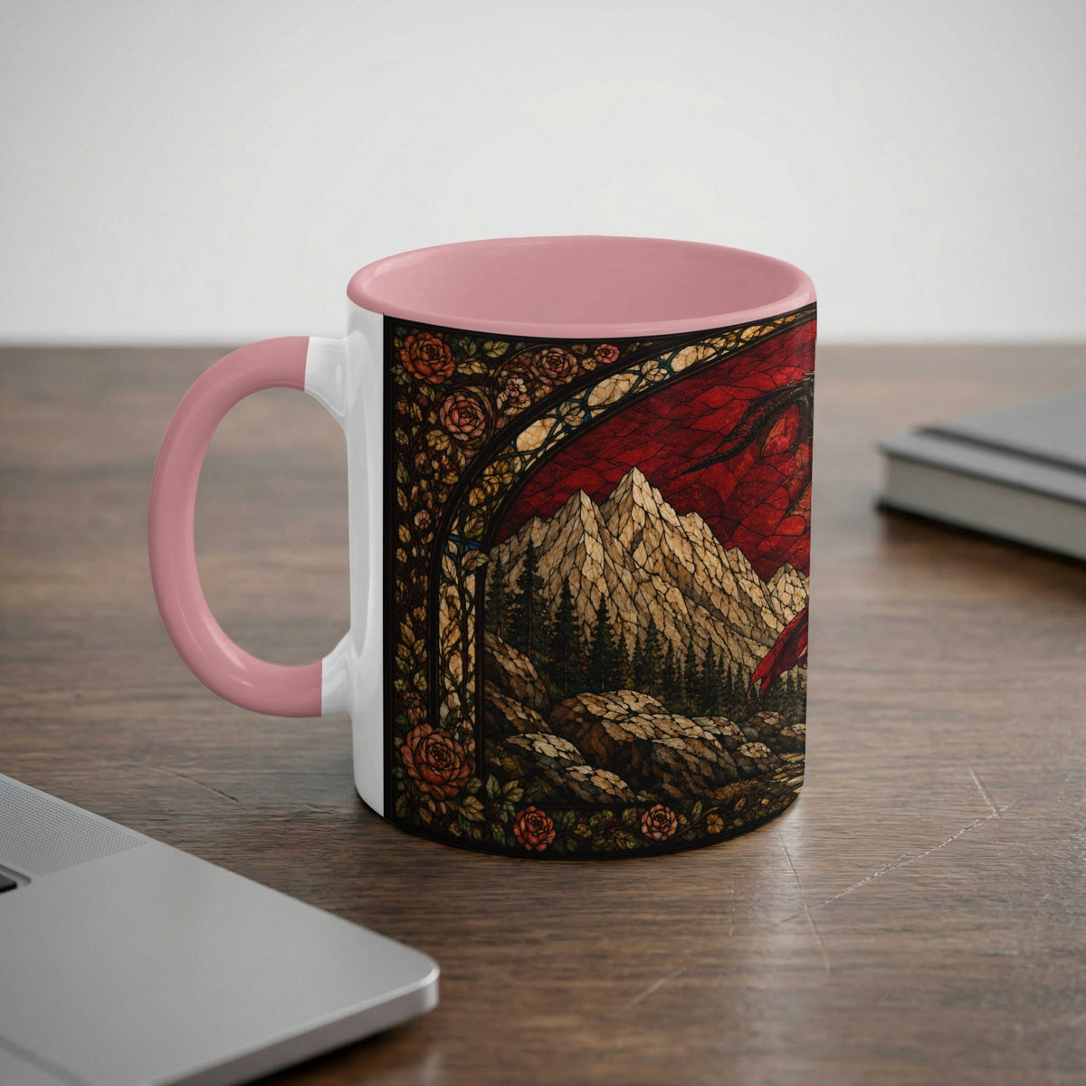 Manon Stained Glass Art Mug