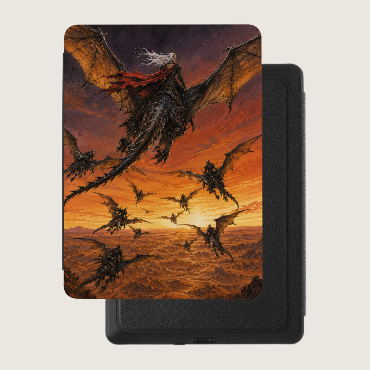 Manon Crimson Flight Kindle Case