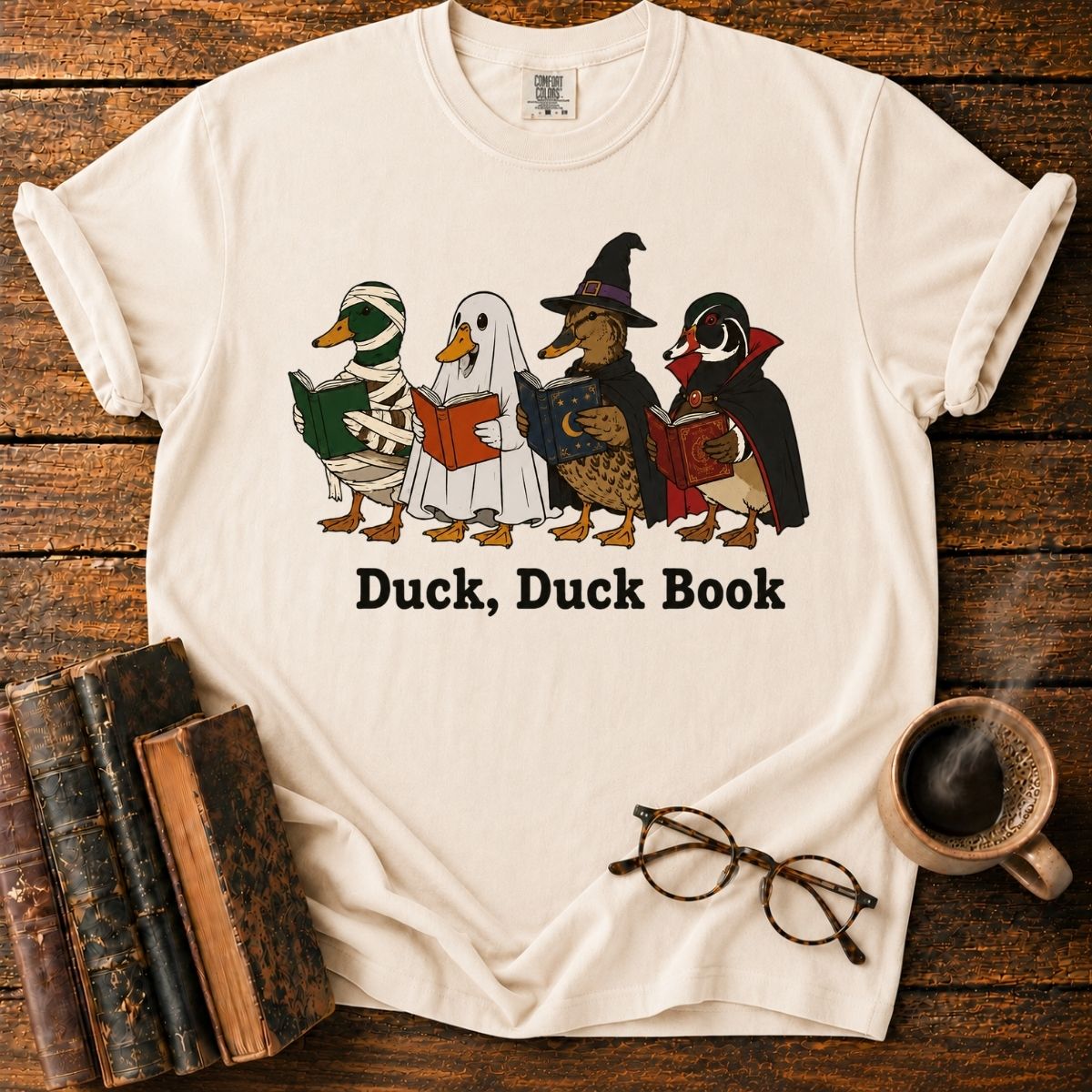 Spooky Ducks Book Club T-Shirt