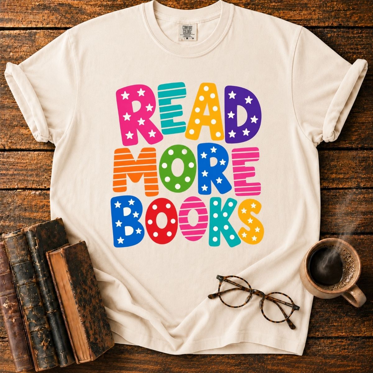 Read More Books Typography T-Shirt