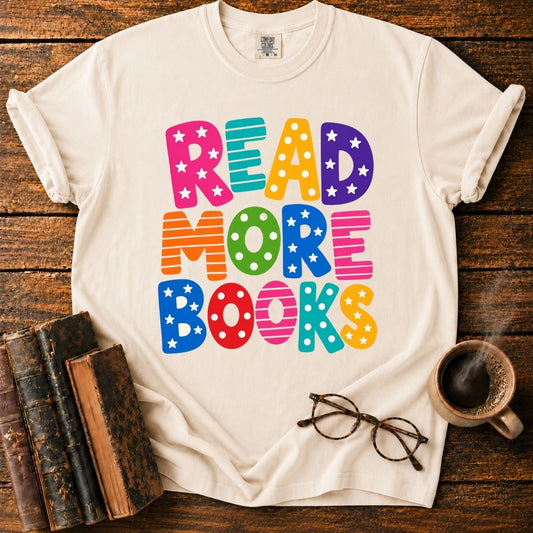 Read More Books Typography T-Shirt