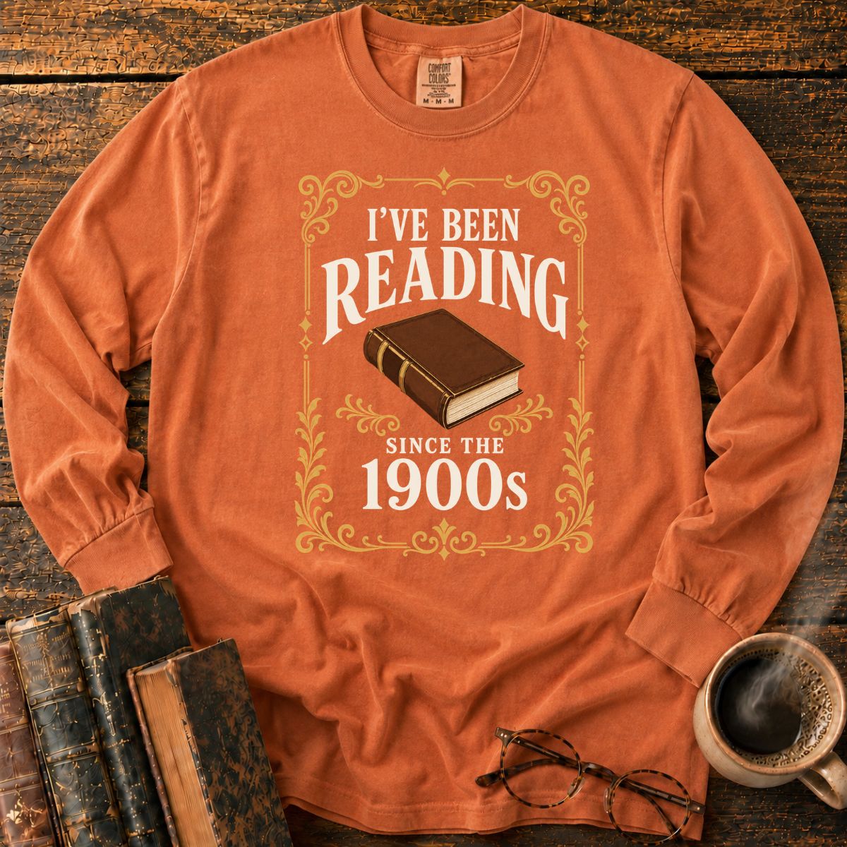 Vintage Reading Since The 1900s LS T-Shirt