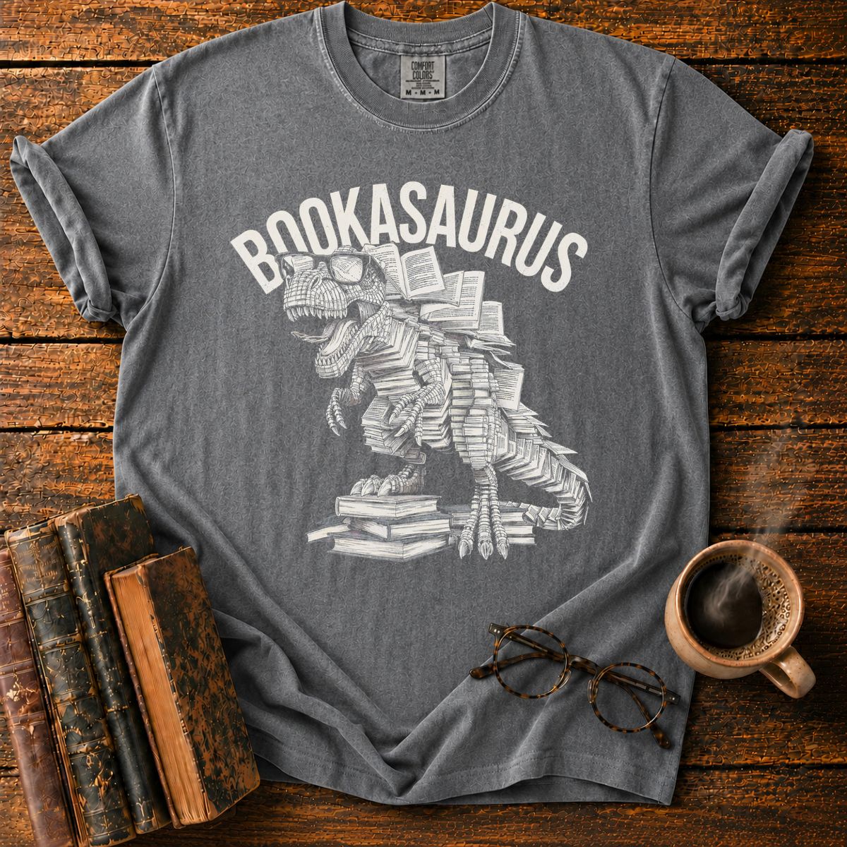 Bookasaurus T. Rex T-Shirt