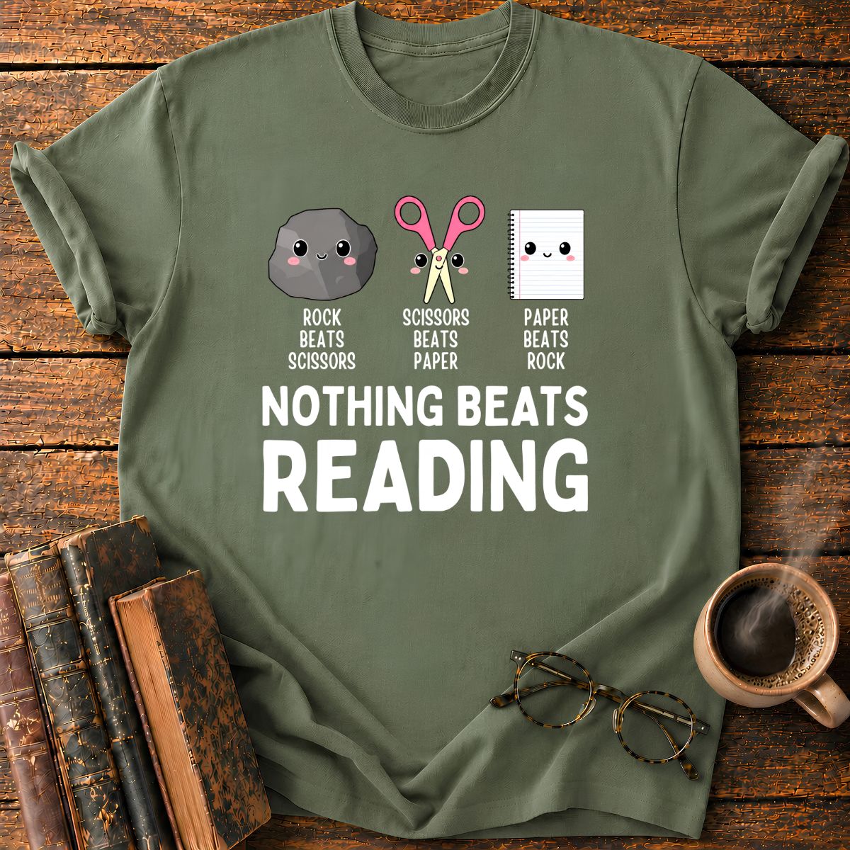 Nothing Beats Reading T-Shirt