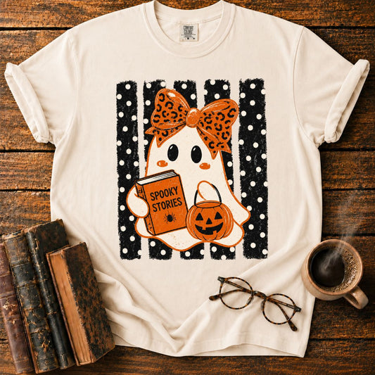 Cute Vintage Halloween Ghost T-Shirt