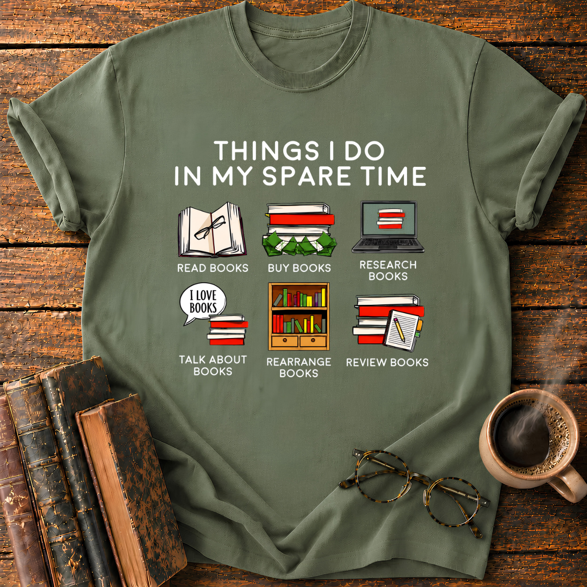 Things I Do in My Space Time T-Shirt