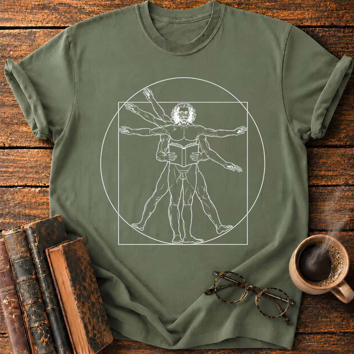 Vitruvian Scholar T-Shirt