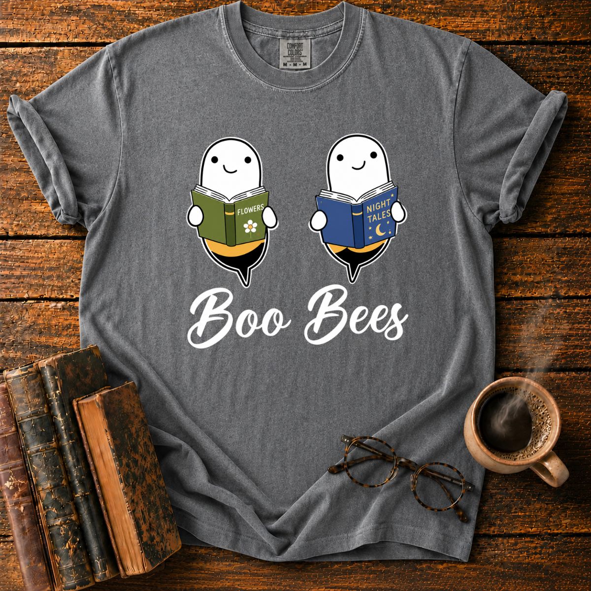 Boo Bees Reading T-Shirt