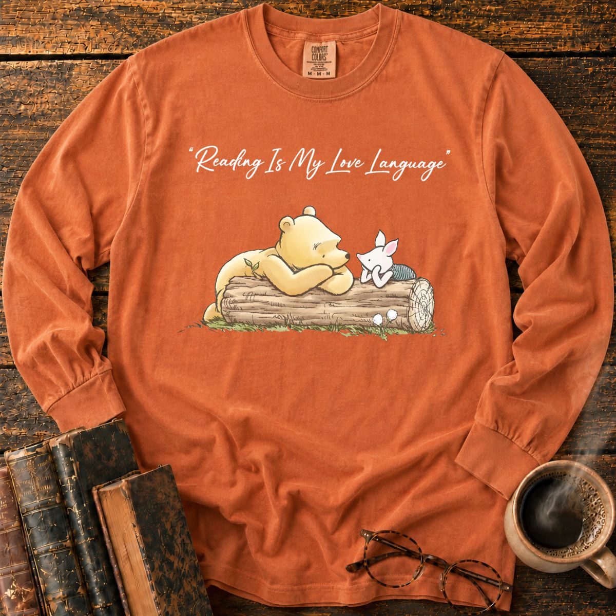 Reading Is My Love Language LS T-Shirt