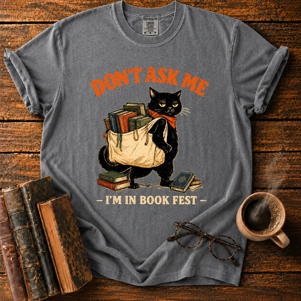 Black Cat Book Fest T-Shirt
