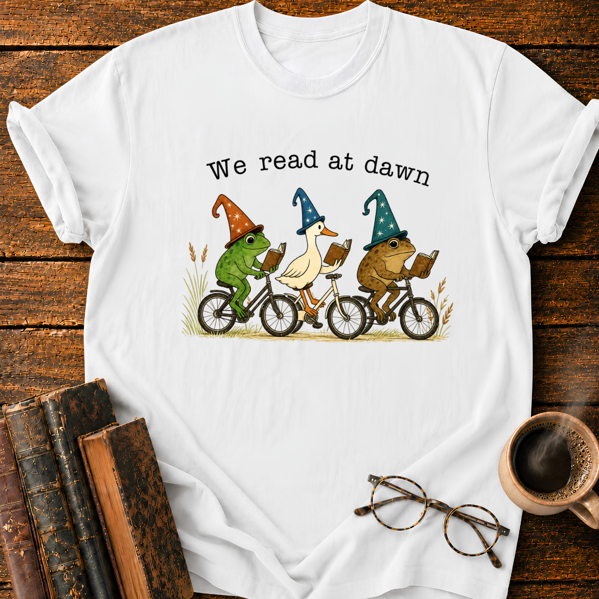 We Read at Dawn T-Shirt
