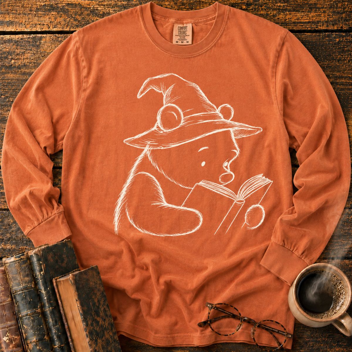 Witch Bear 1928 Reading LS T-Shirt