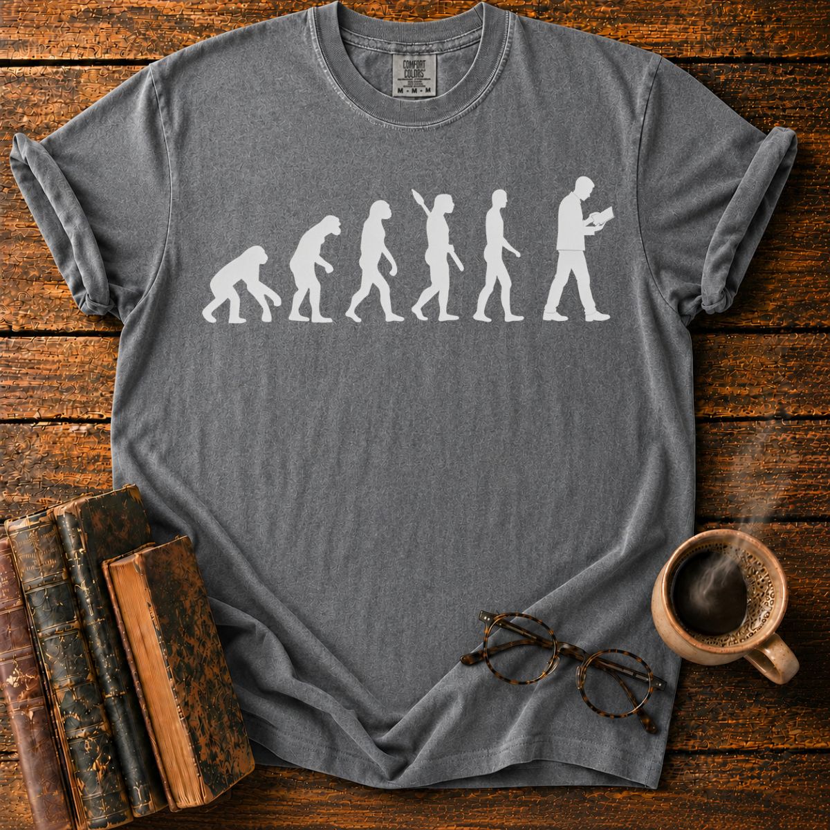 Evolution of Reading T-Shirt