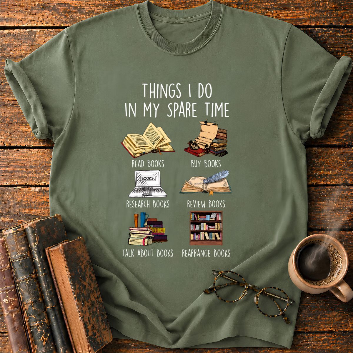 Things I Do in My Space Time T-Shirt