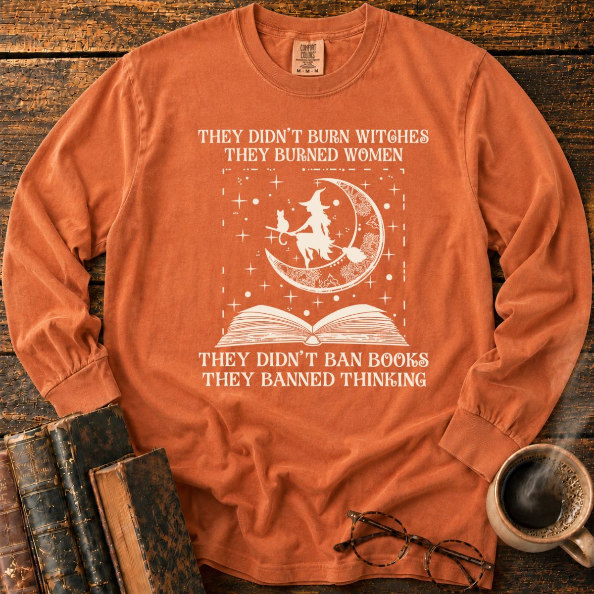 Banned Books Witch LS T-Shirt