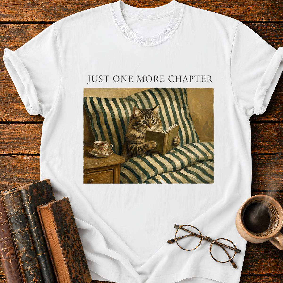 Just One More Chapter T-Shirt