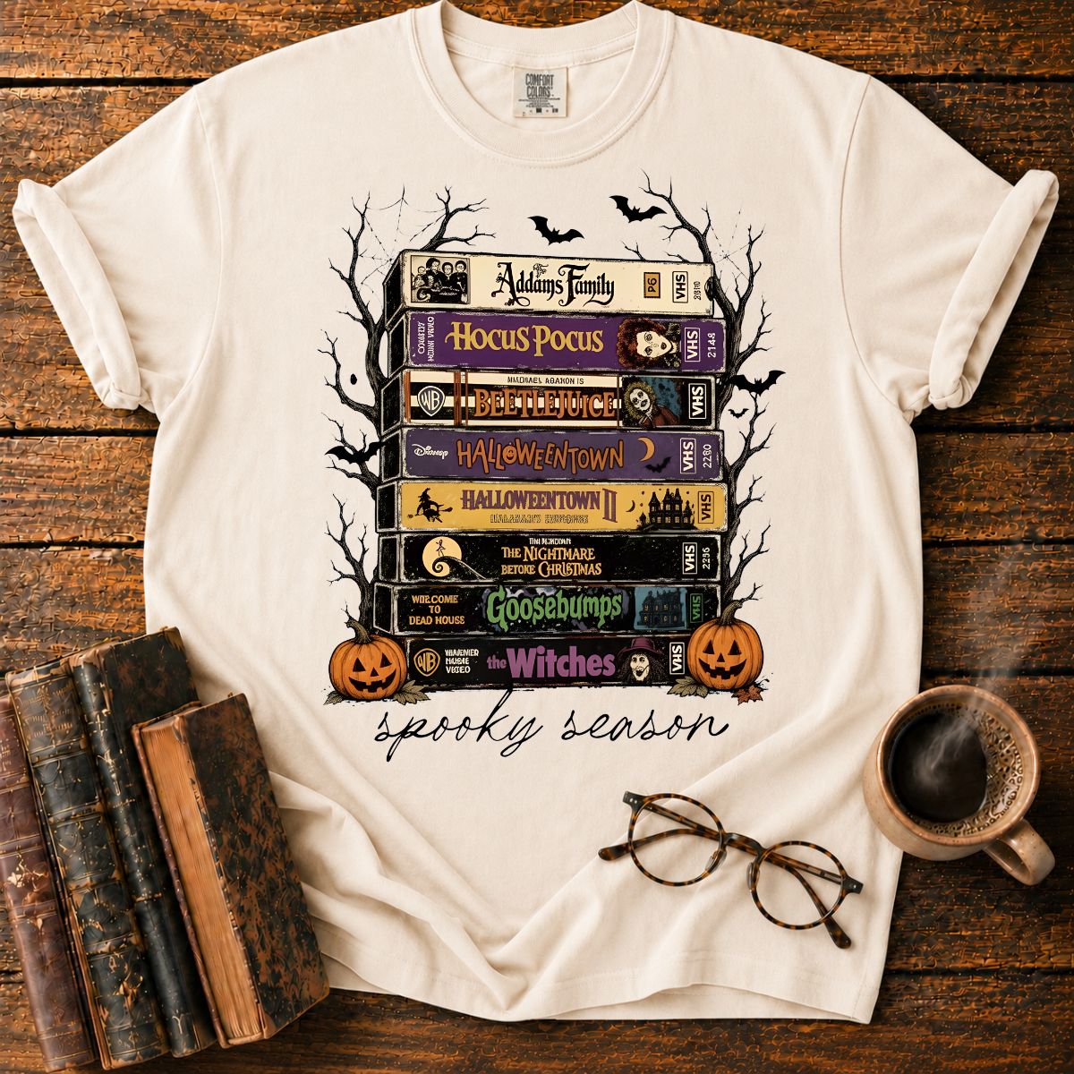 Halloween Books T-Shirt