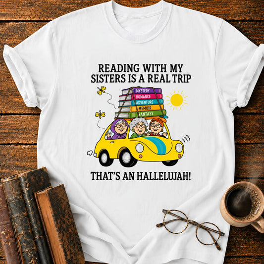 Reading Sisters’ Book Road Trip T-Shirt