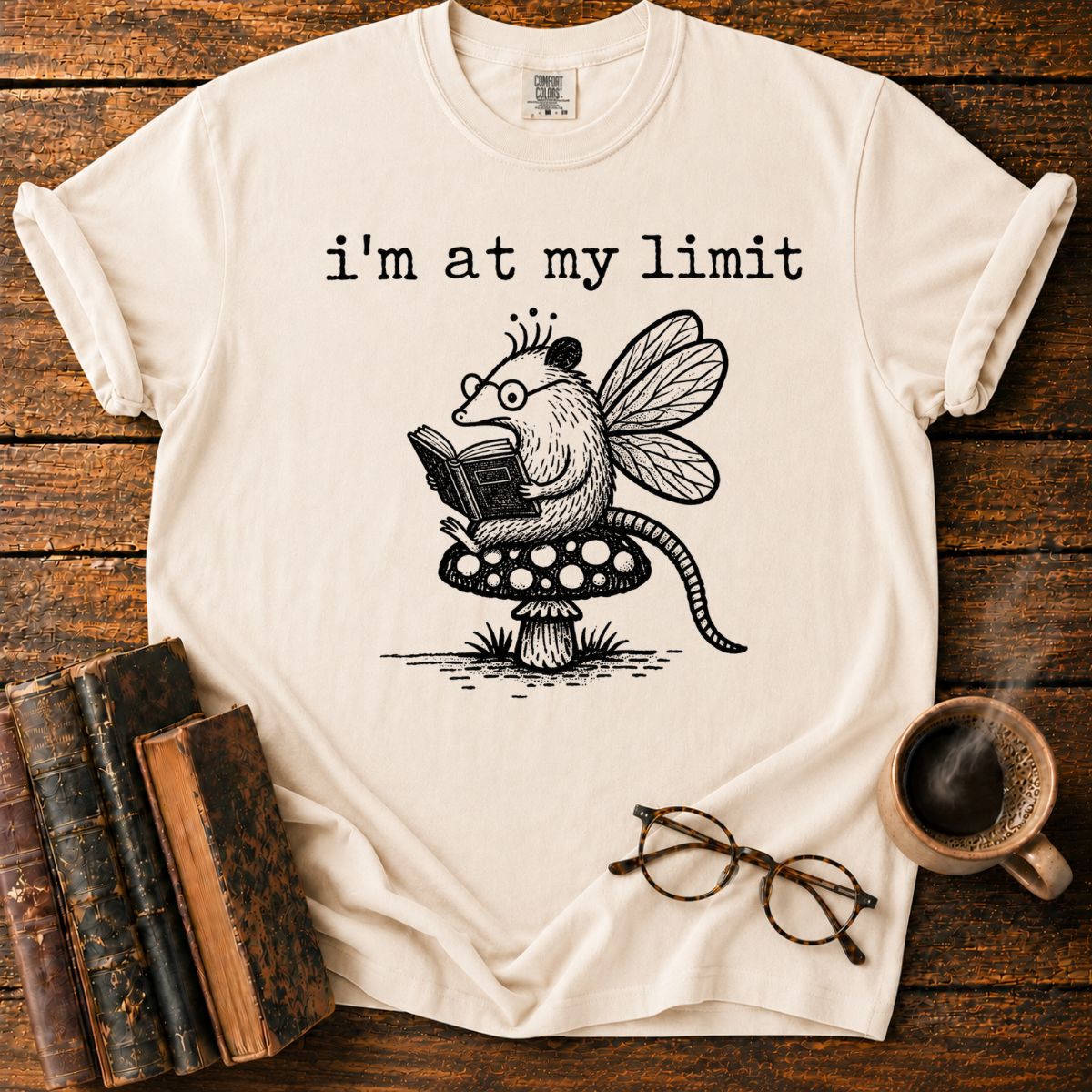 Vintage Fairy Mouse at Its Limit T-Shirt