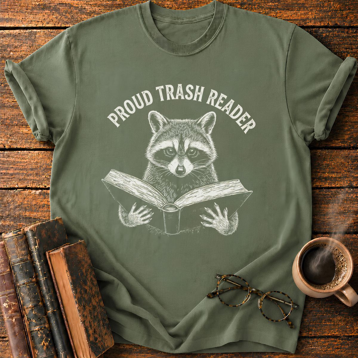 Proud Trash Reader T-Shirt