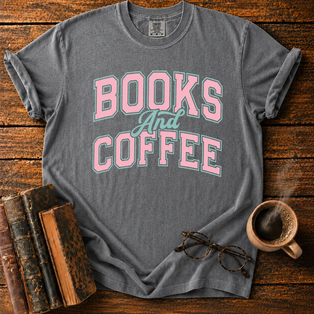 Books And Coffee T-Shirt