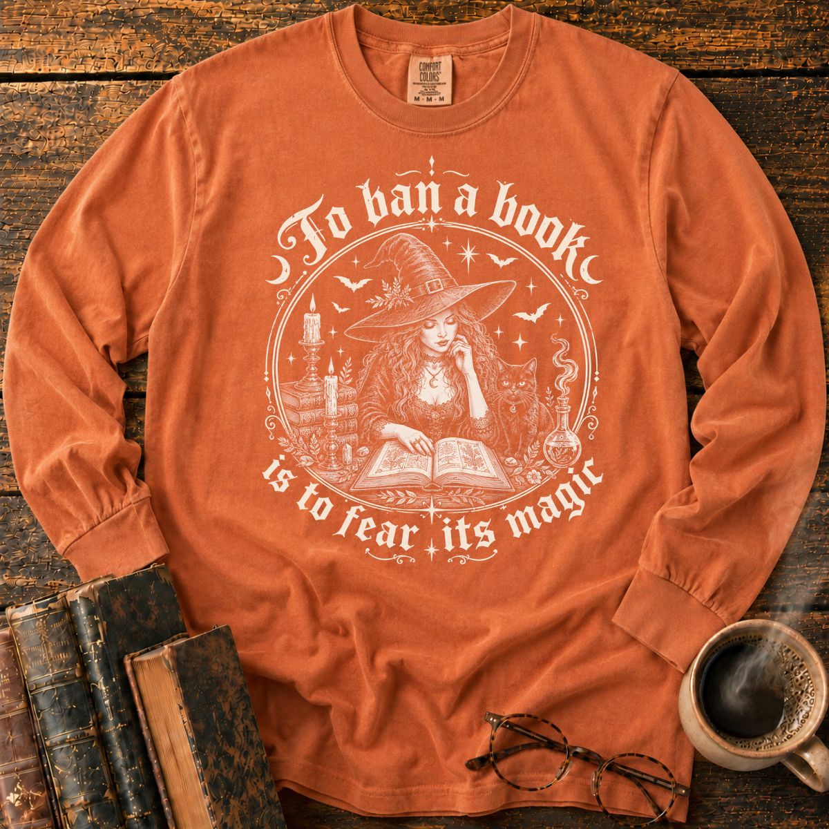 To Ban a Book_ Witch’s Magic LS T-Shirt