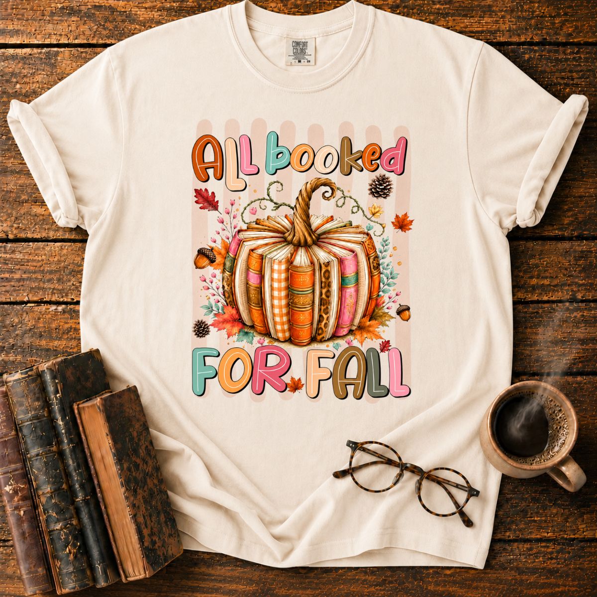 All Booked for Fall T-Shirt
