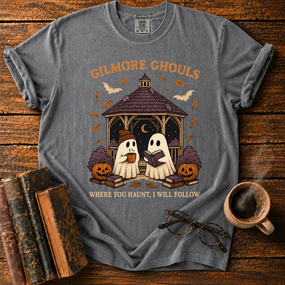 Gilmore Ghouls Gazebo Night T-Shirt