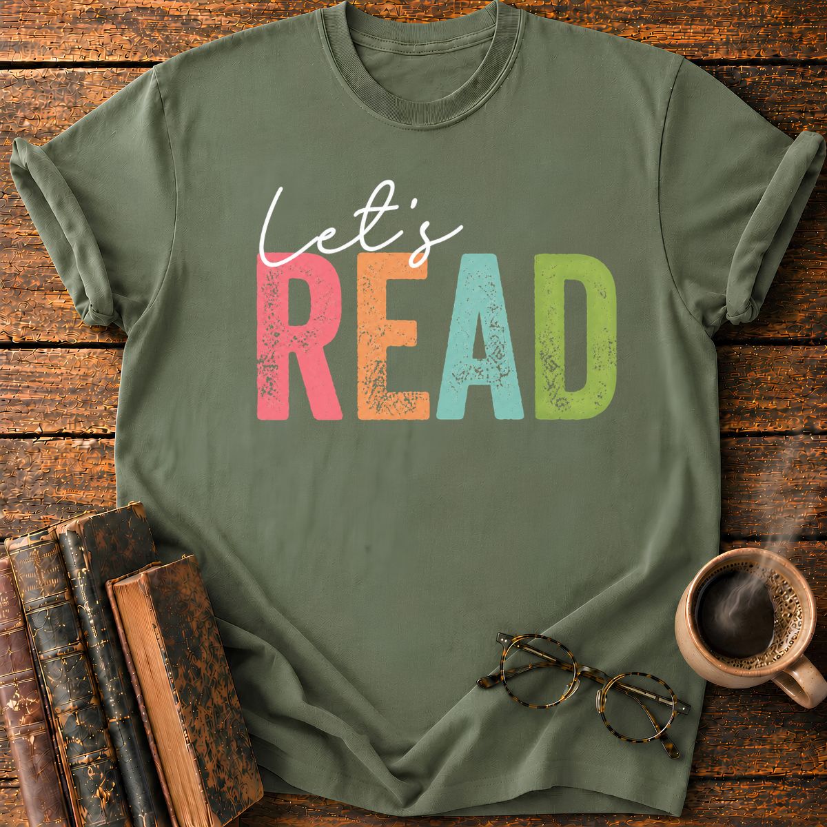Let's Read T-Shirt
