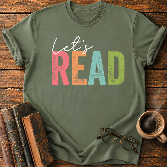 Let's Read T-Shirt