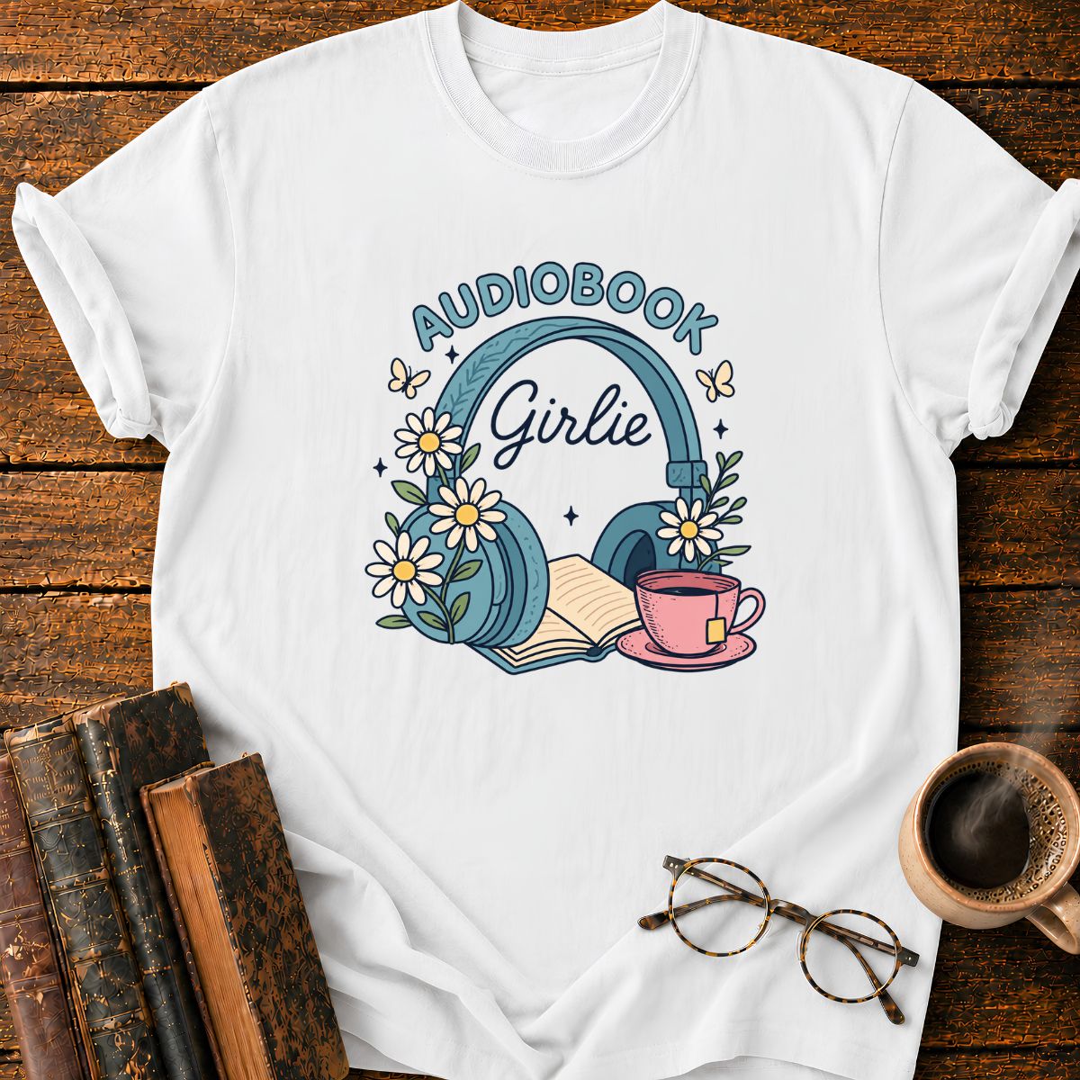 AudioBook Girlie T-Shirt