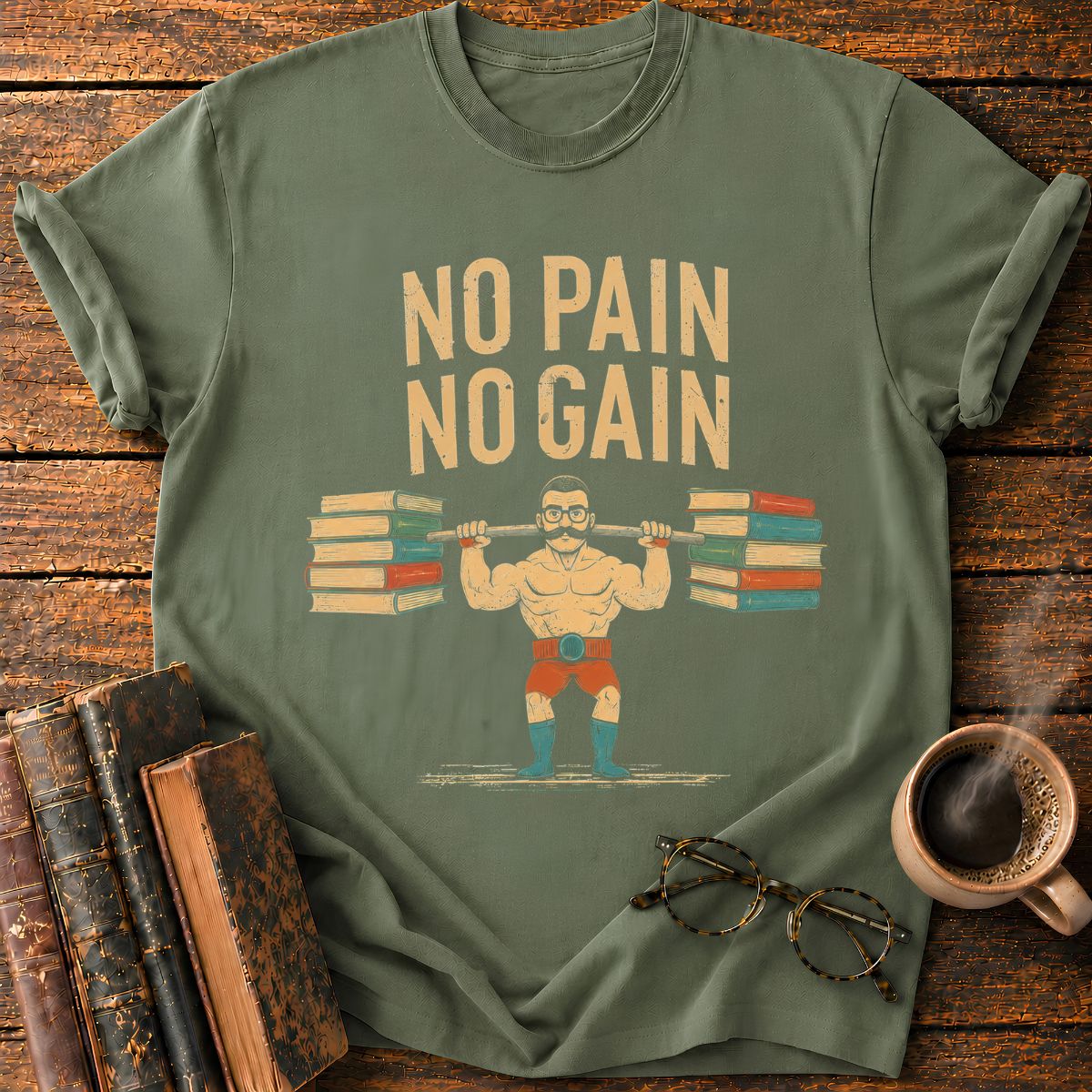 Vintage No Pain No Gain T-Shirt