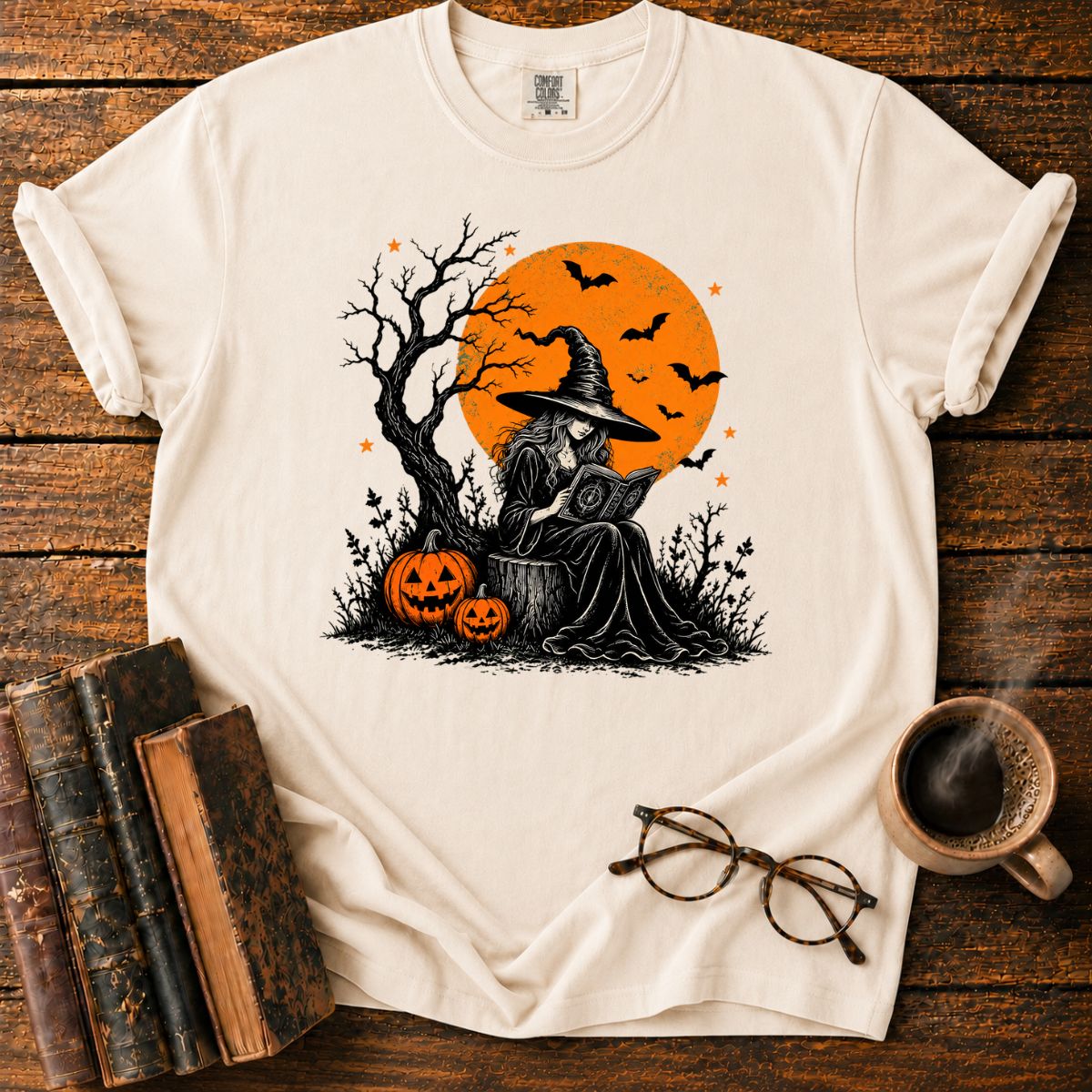 Witch Beneath the Harvest Moon T-Shirt