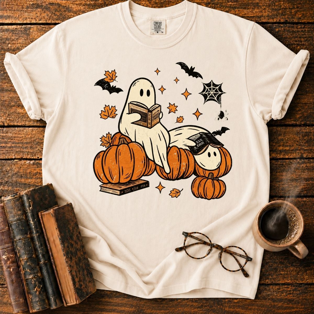 Ghosts, Pumpkins, and Spooky Stories T-Shirt