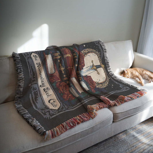 Romantasy Book Club Woven Blanket