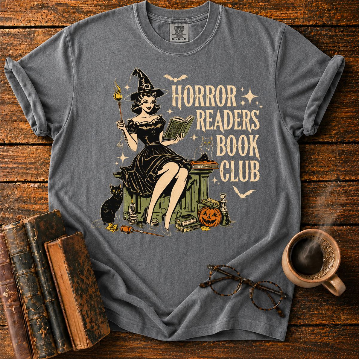 Vintage Witch Readers Club T-Shirt