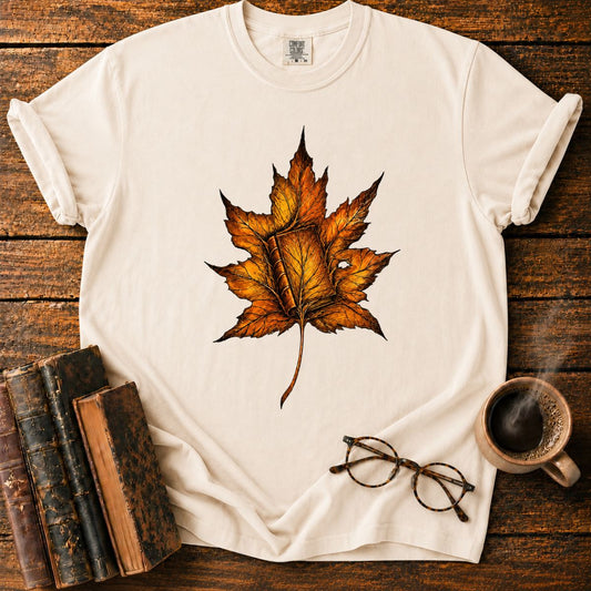 Book In A Leaf T-Shirt