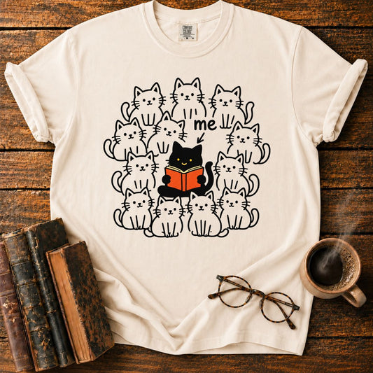 Me Among the Cats T-Shirt
