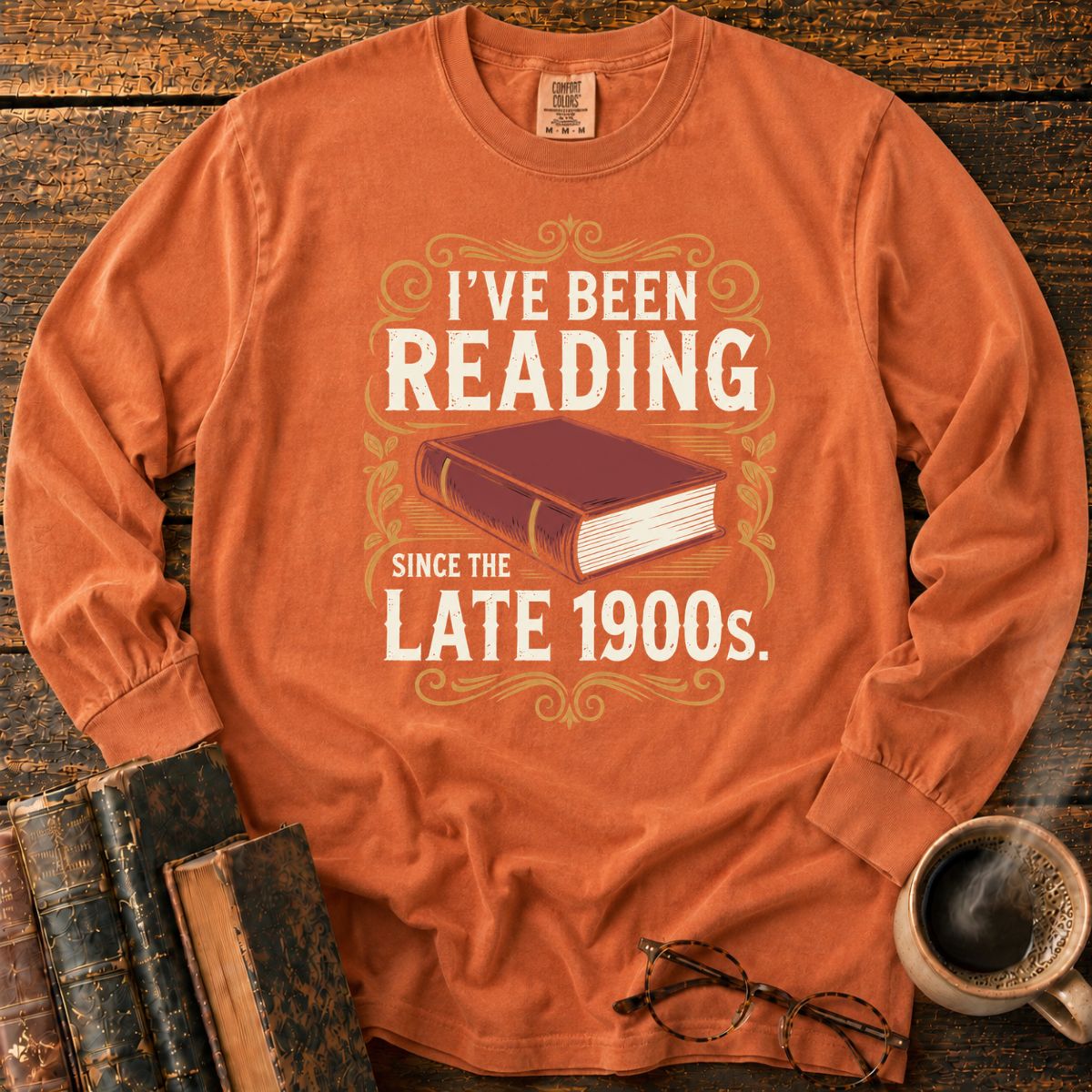 Retro Reading Since The Late 1900s LS T-Shirt