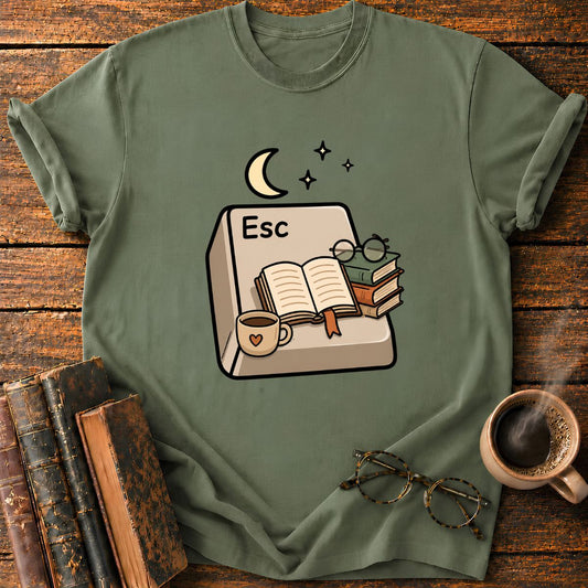 Cozy Escape Into Reading T-Shirt